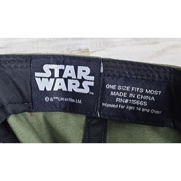 STAR WARS Officially Licensed Mandalorian Baby Yoda Snapback Hat Cap UNISEX NWT - Picture 5 of 6